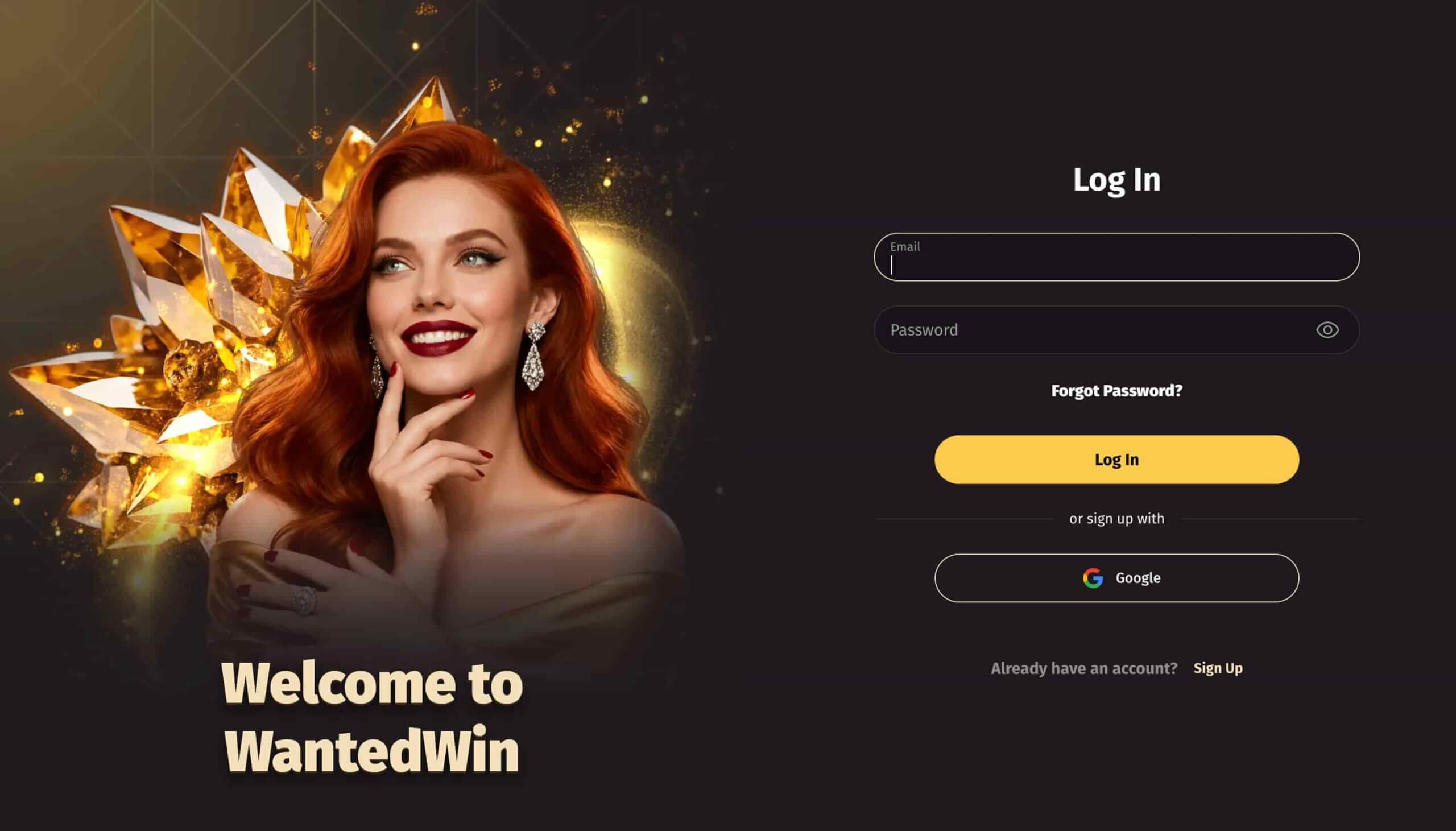 wanted win online casino login